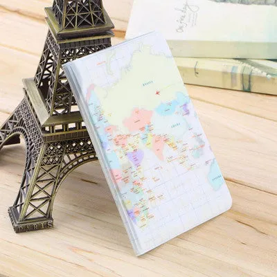 2016 New Fashion Passport Cover Documents Bag Utility PU Leather Passport Holder Travel Pouch ID Card Package Case for Men Women