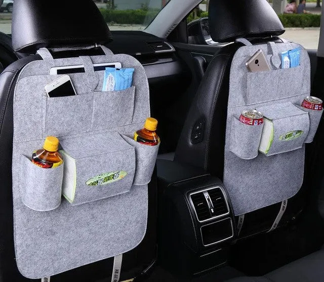 2017 New car Hang bag automotive car travel back bag Multifunctional seat pouch car back bags Portable travel bag