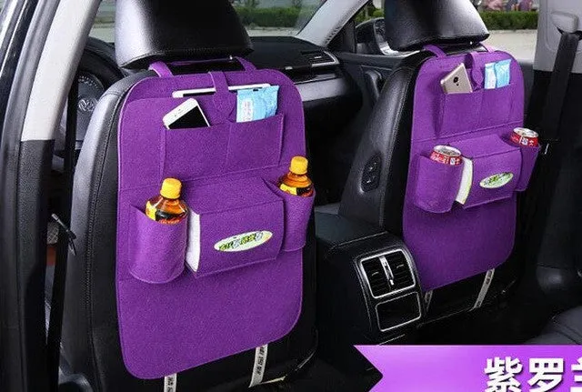 2017 New car Hang bag automotive car travel back bag Multifunctional seat pouch car back bags Portable travel bag