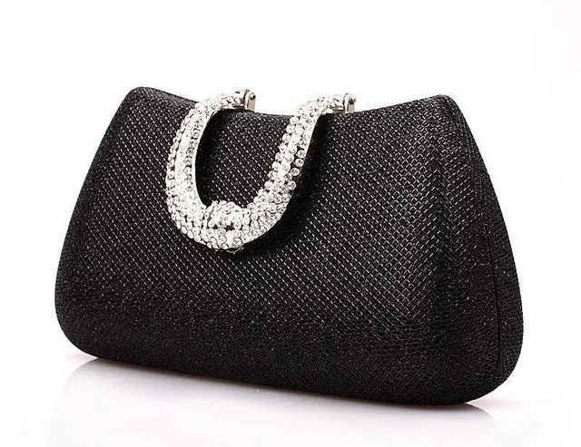 2017 New Design Evening bags Party Bags Wedding Handbag Diamond Clutch Messenger Purse  Chain Shoulder Bag Bolsa Feminina Purse