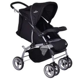 3 in 1 Foldable Steel Baby Stroller with PRAM Safety Seat