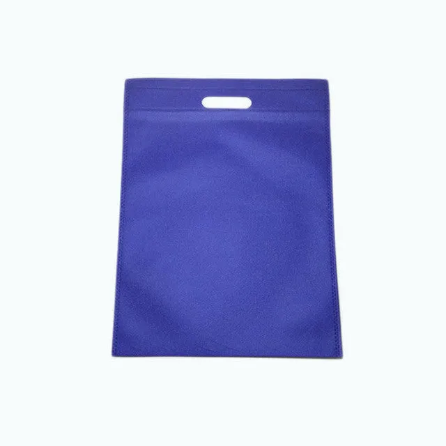 30x40cm New Reusable Shopping Bag Non-Woven Fabric Bags Folding Shopping Bag For promotion/Gift/shoes/Chrismas Grocery Bags Shop