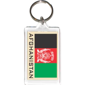 Afghanistan Acrylic Key Holders