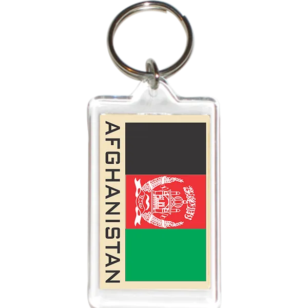 Afghanistan Acrylic Key Holders