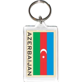 Azerbaijan Acrylic Key Holders