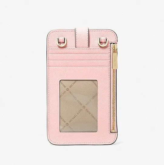 Bag Michael Michael Kors For Smartphone In Saffiano Leather, pink