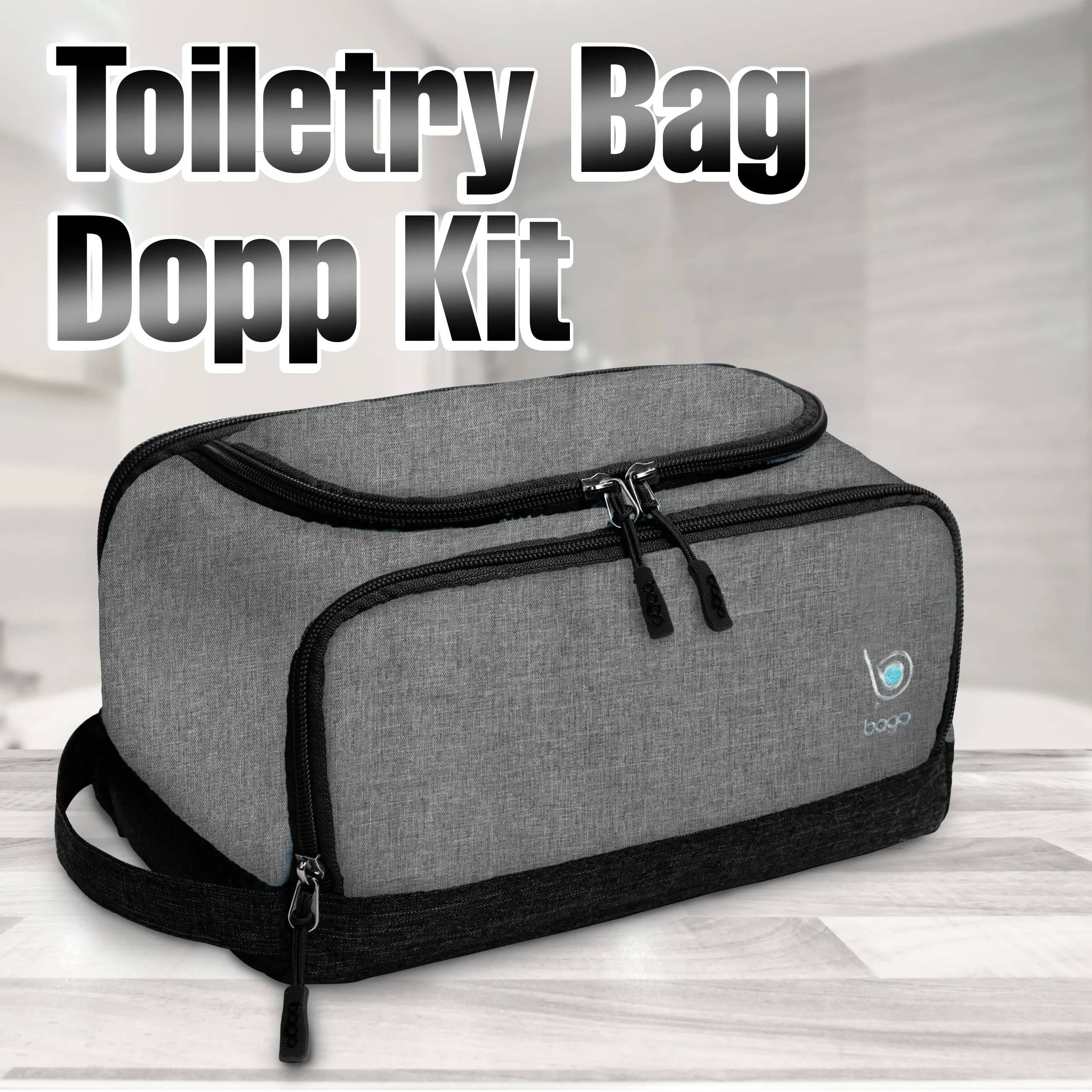 Bago Dopp Kit For Men - Shaving Kit Bags for Men