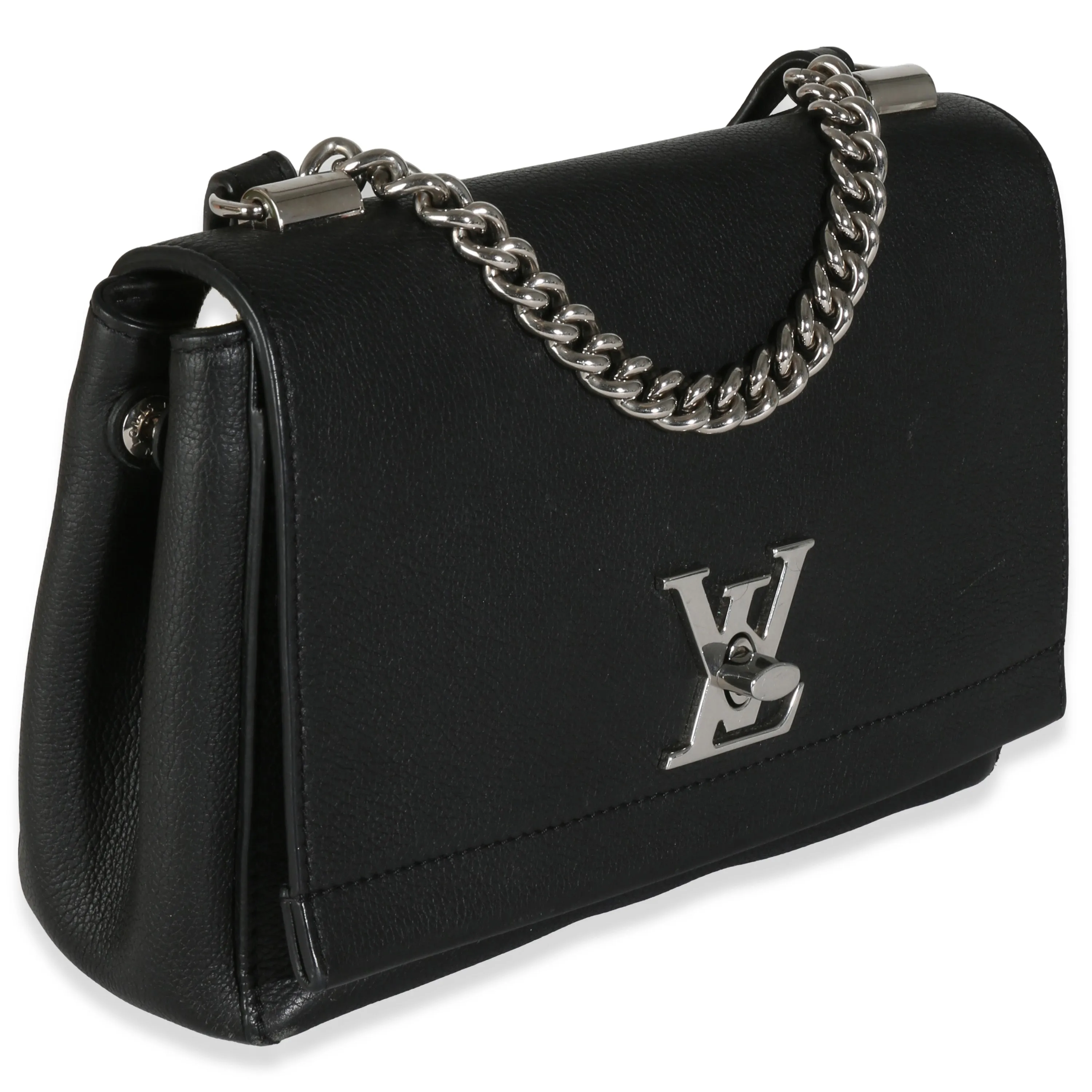 Black Calfskin Lockme II BB