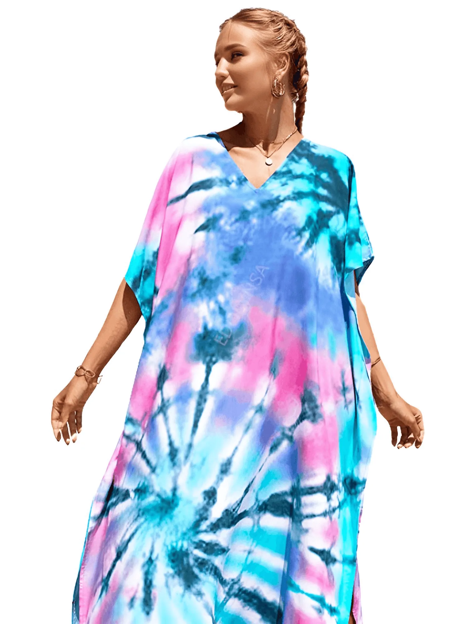 Bohemian V-Neck Batwing Sleeve Caftan For Women - 39 Styles!