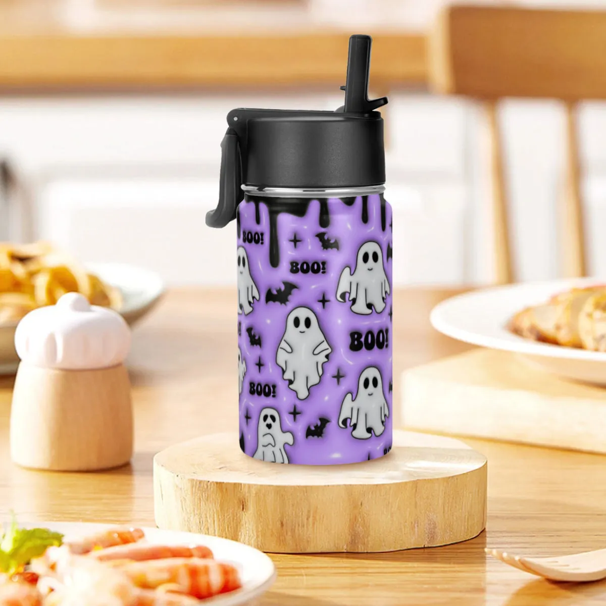 Boo & Ghost Halloween 12oz Tumbler