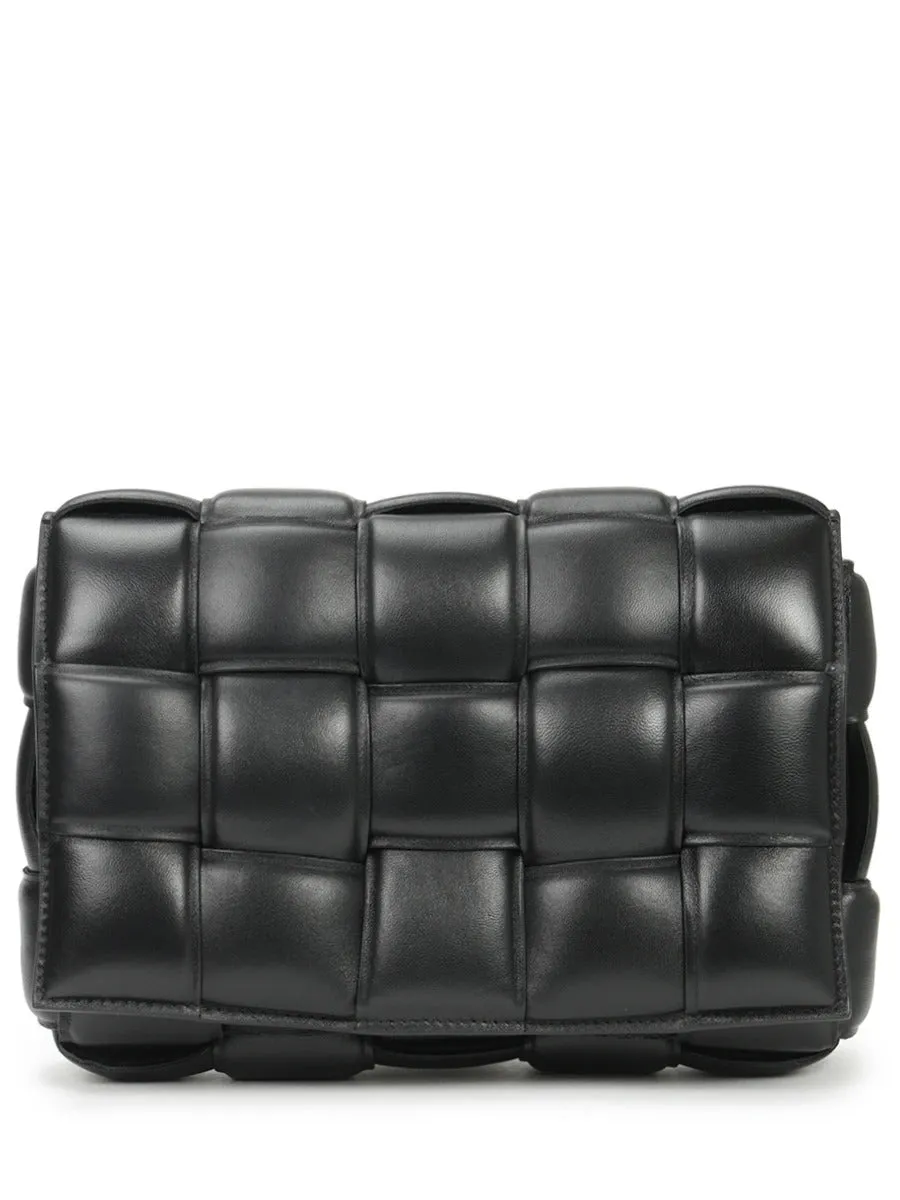 Bottega Veneta Padded Cassette Bag Black/Gold, black