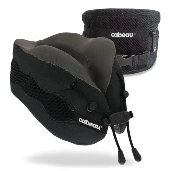 Cabeau Evolution Cool 2.0 Memory Foam Neck Travel Pillow - Black