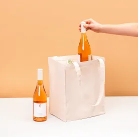 Canvas Wine Tote