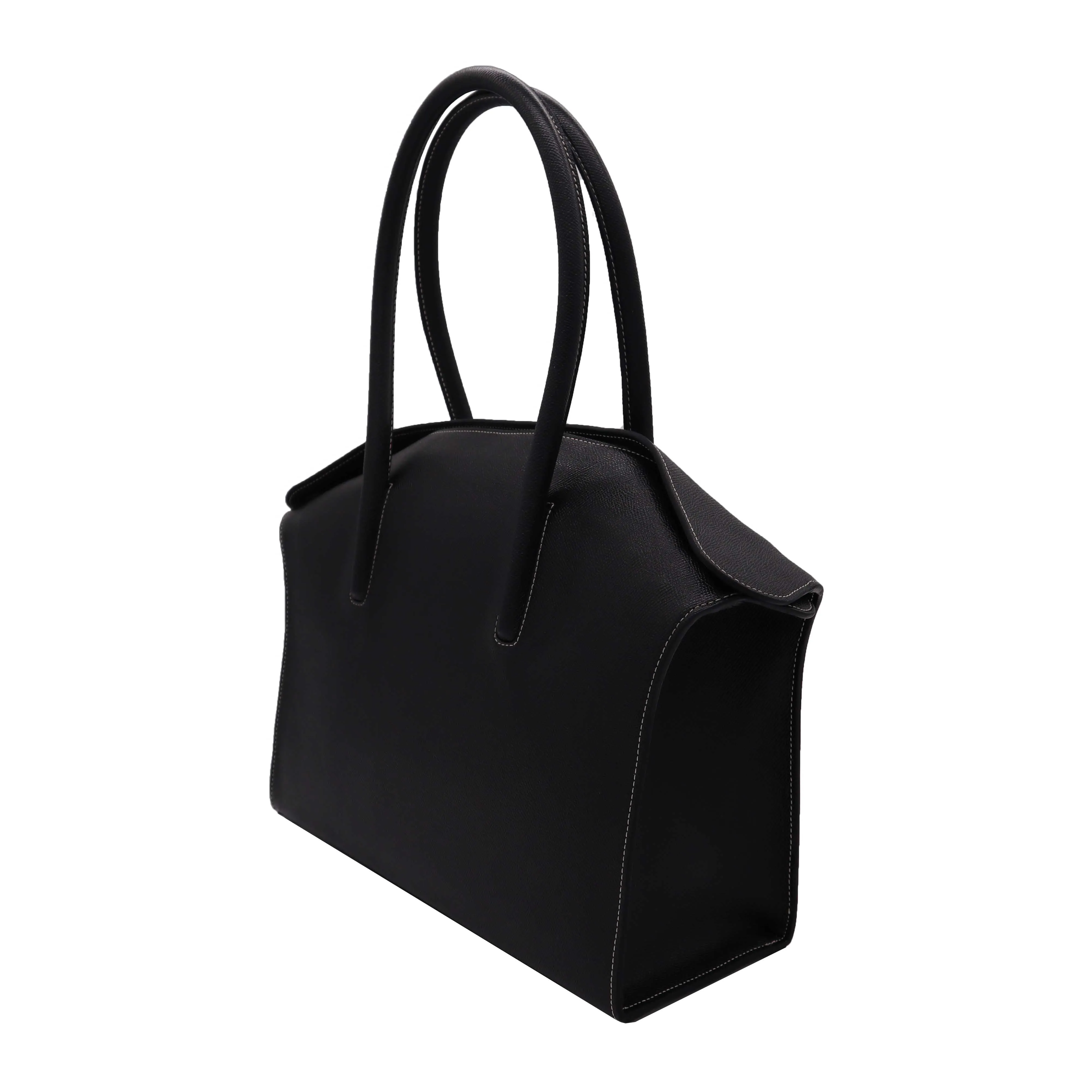 Carmen - Large Tote in Dolomite - Black