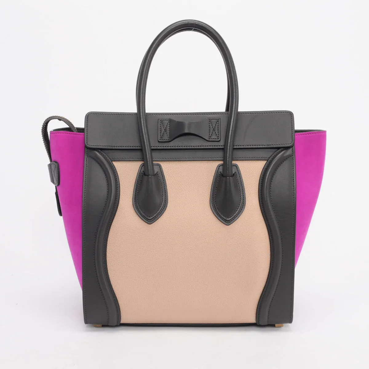 Celine Tri-Colour Micro Luggage Tote