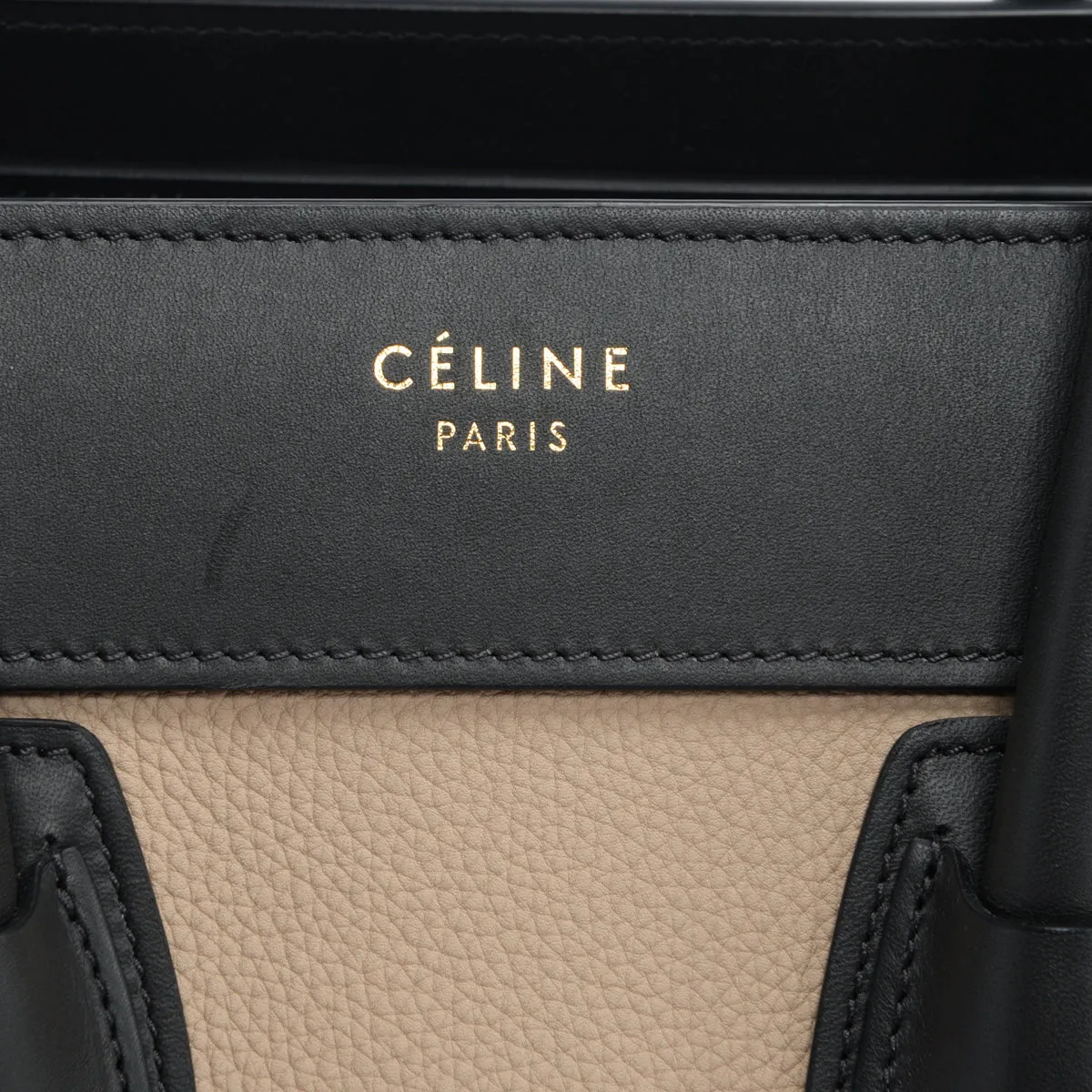 Celine Tri-Colour Micro Luggage Tote