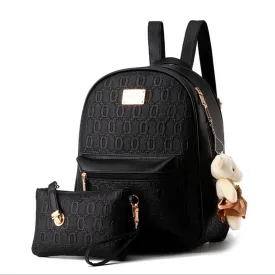 COOL WALKER NEW Fashion Designed Brand Backpack Women Backpack Leather School Bag Women Casual Style Backpacks   Small Bags