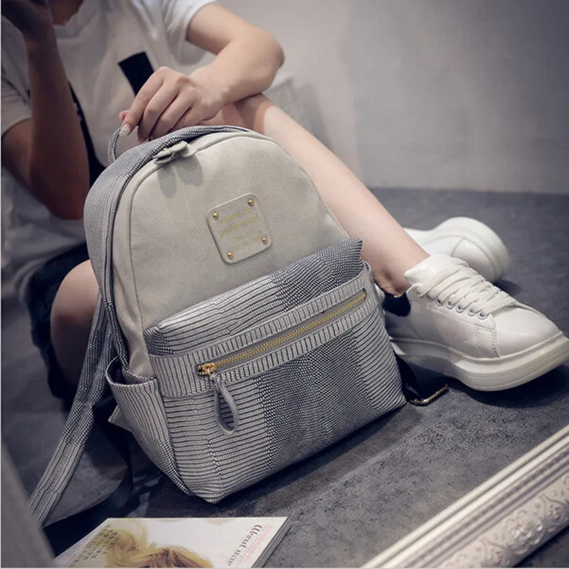 COOL WALKER New Fashion Women Backpacks Women's PU Leather Backpacks Girl School Bag High Quality Ladies Bags Designer Backpack