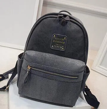 COOL WALKER New Fashion Women Backpacks Women's PU Leather Backpacks Girl School Bag High Quality Ladies Bags Designer Backpack