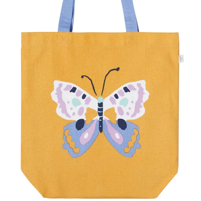 Cotton Tote Bag - Butterfly