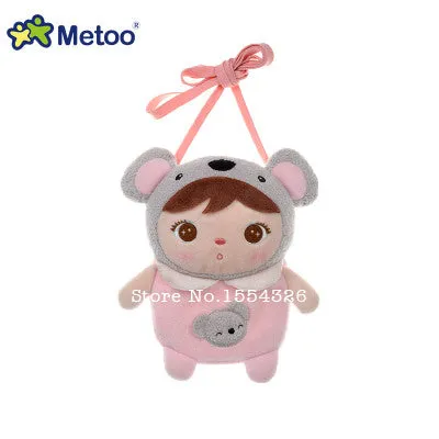 Cute Cartoon Backpack Genuine METOO keppel Bags Angela Plush Shoulder Bag for Women Girls for Birthday Christmas Children Gifts