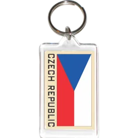 Czech Republic Acrylic Key Holders