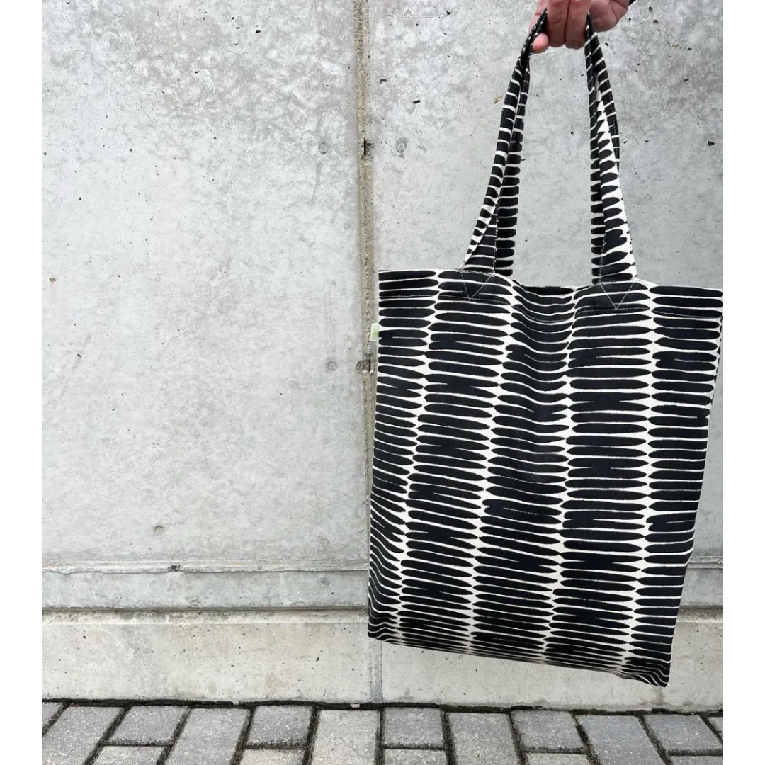 Easy Tote Bag - Basket Black