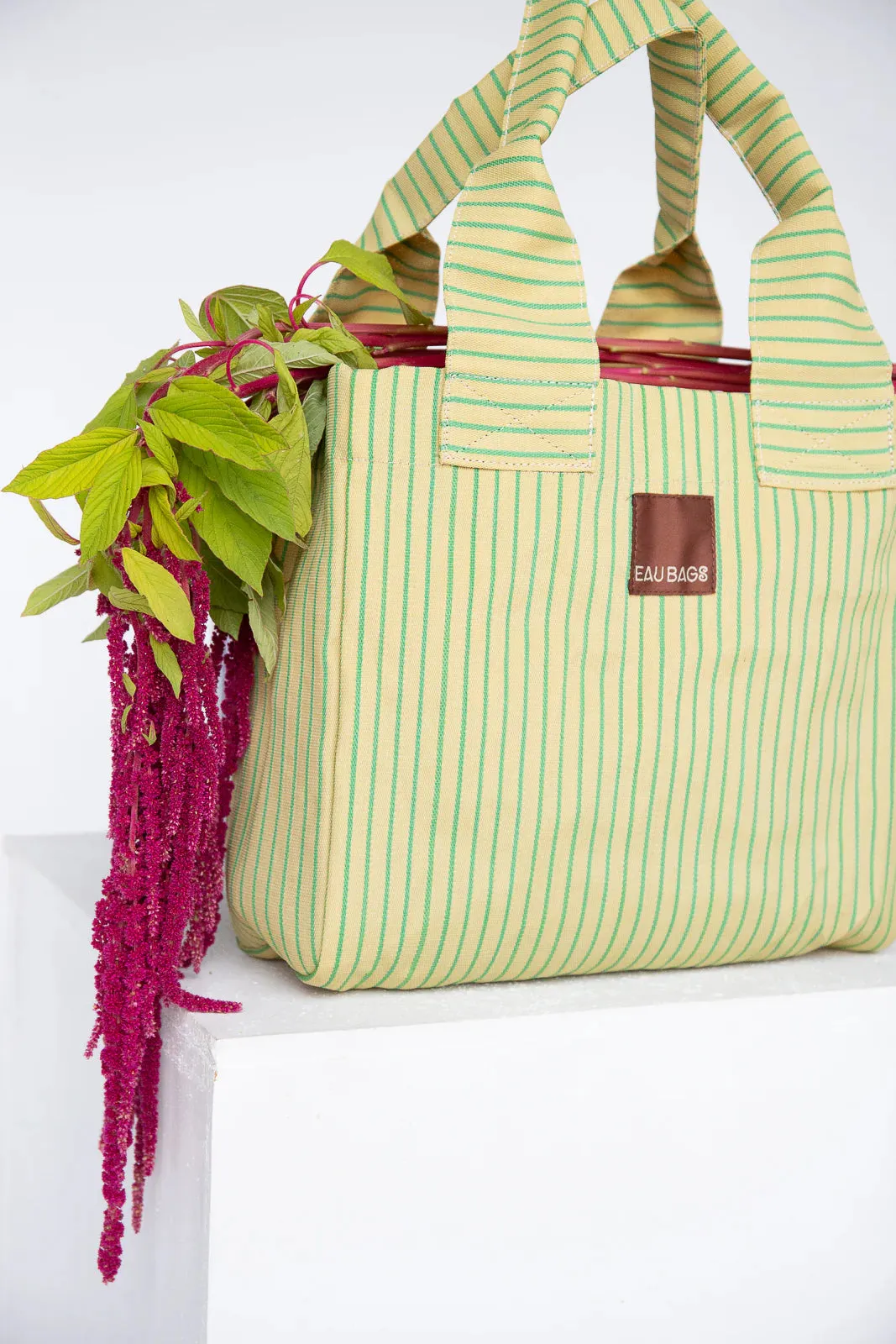 EAU Bags Tote - Butter & Sage