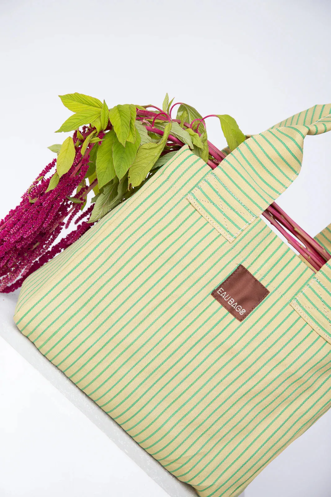 EAU Bags Tote - Butter & Sage