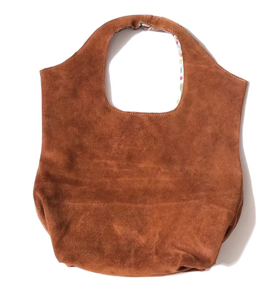 Fernweh Suede Tote