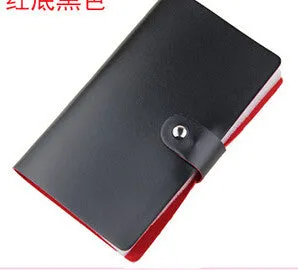 FLYING BIRDS!double Hasp women&men card bags name ID Business Card Holder High Quality Leather 96 Bank credit Card Case LS4061fb