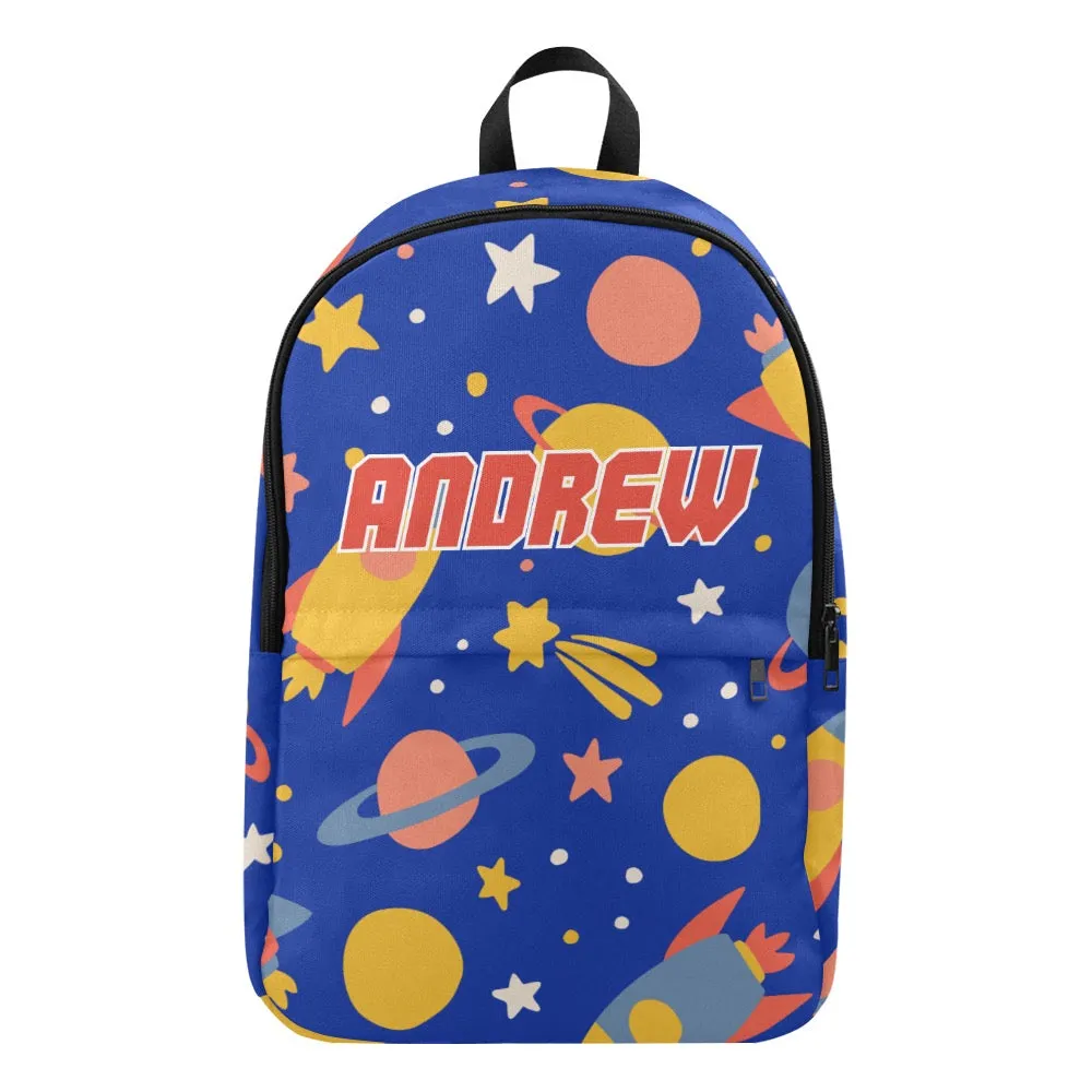 Galaxy Blue Backpack Set