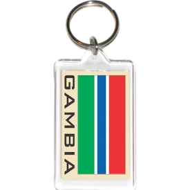 Gambia Acrylic Key Holders