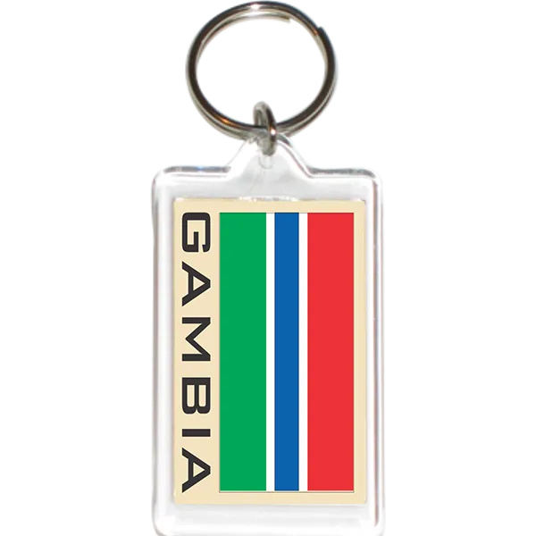 Gambia Acrylic Key Holders