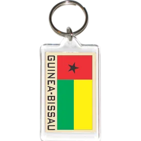 Guinea-Bissau Acrylic Key Holders