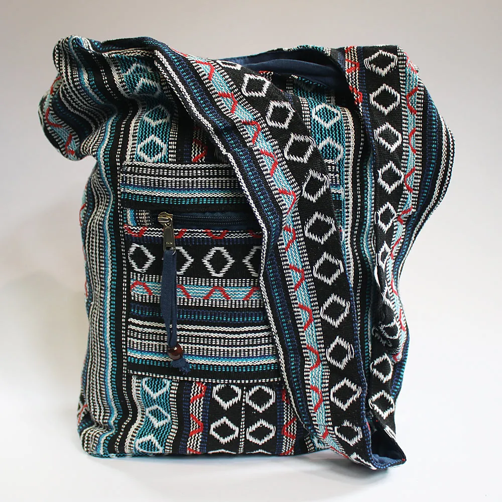 ikat hippie shoulder bags