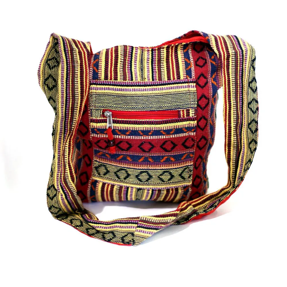 ikat hippie shoulder bags