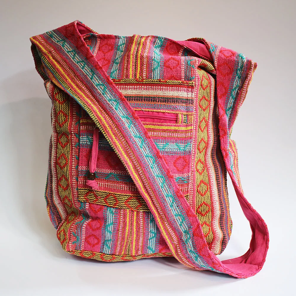 ikat hippie shoulder bags