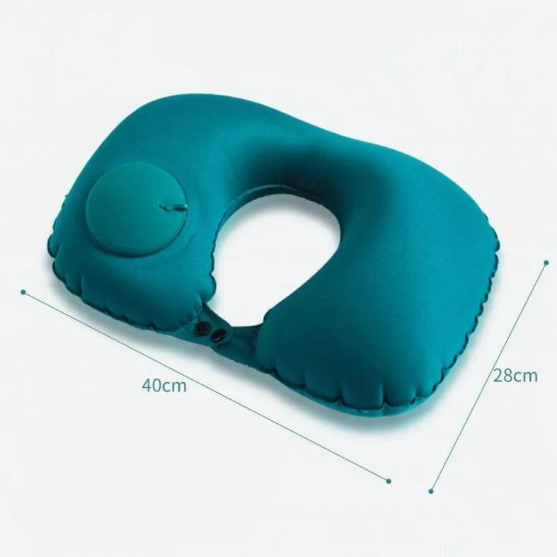 Inflatable Portable Comfy Travel Neck Pillow