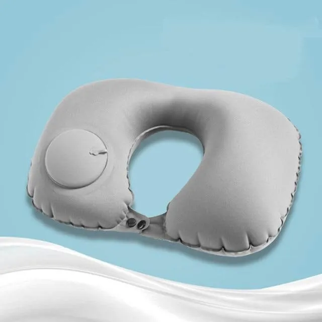 Inflatable Portable Comfy Travel Neck Pillow