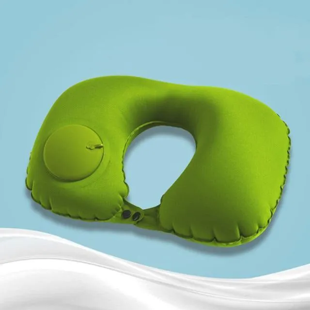 Inflatable Portable Comfy Travel Neck Pillow