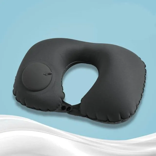 Inflatable Portable Comfy Travel Neck Pillow