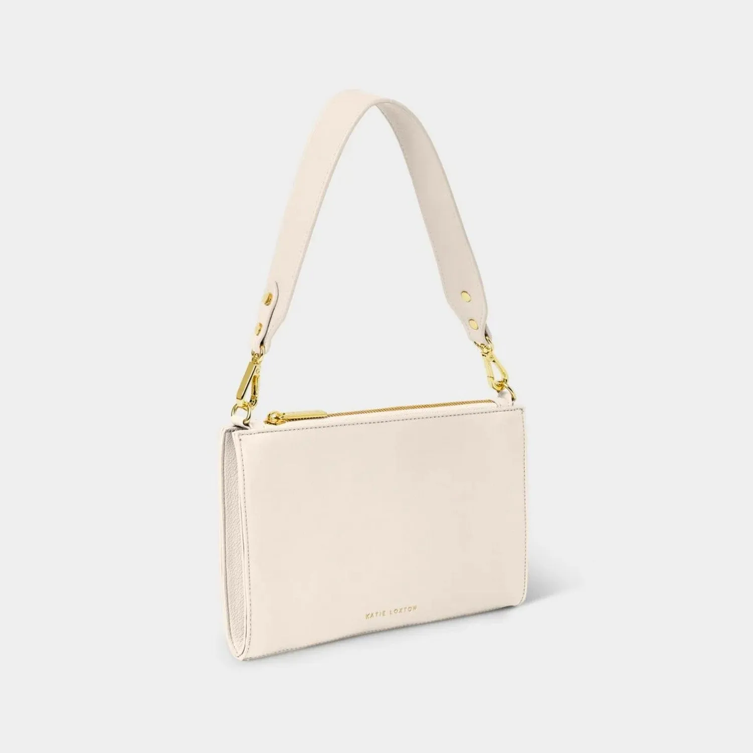 Katie Loxton Reya Small Shoulder Bag Off White