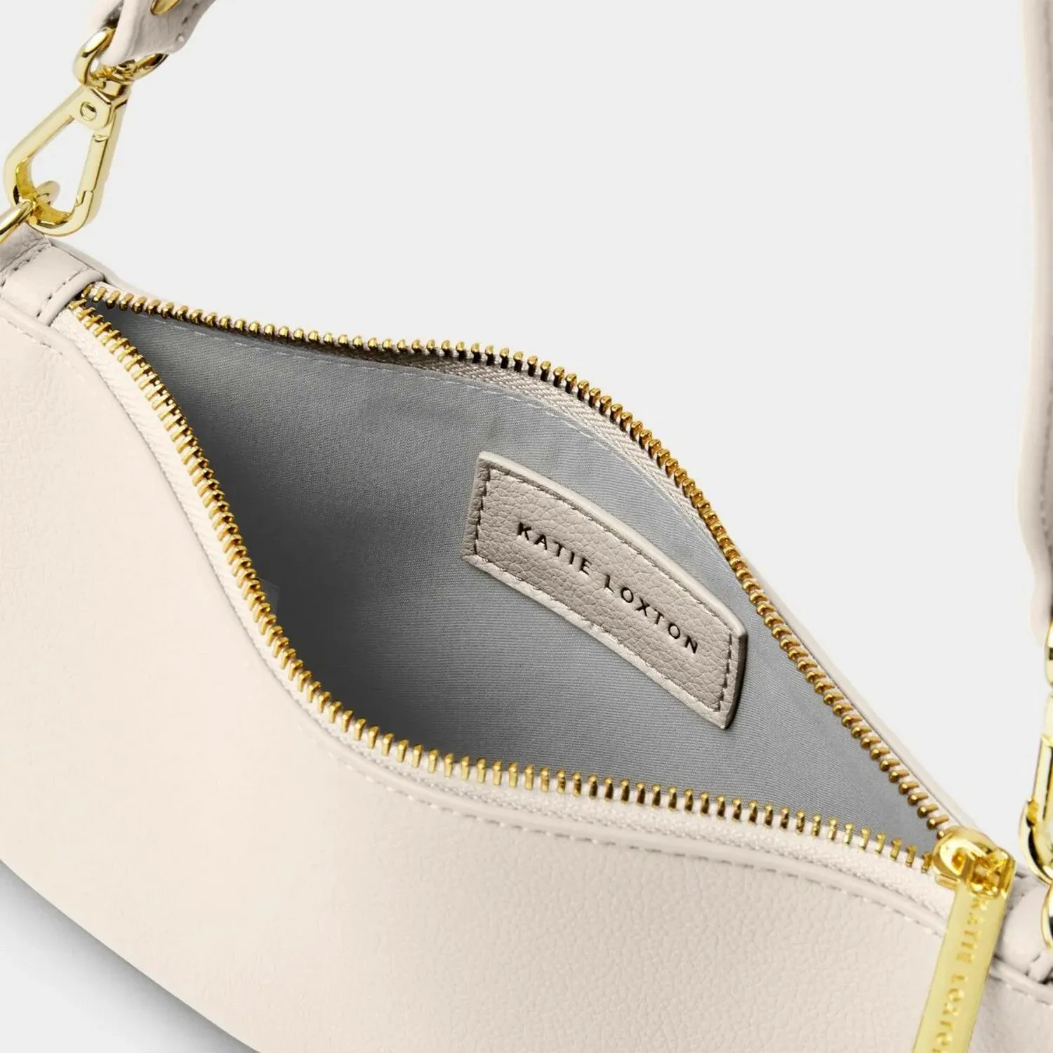 Katie Loxton Reya Small Shoulder Bag Off White