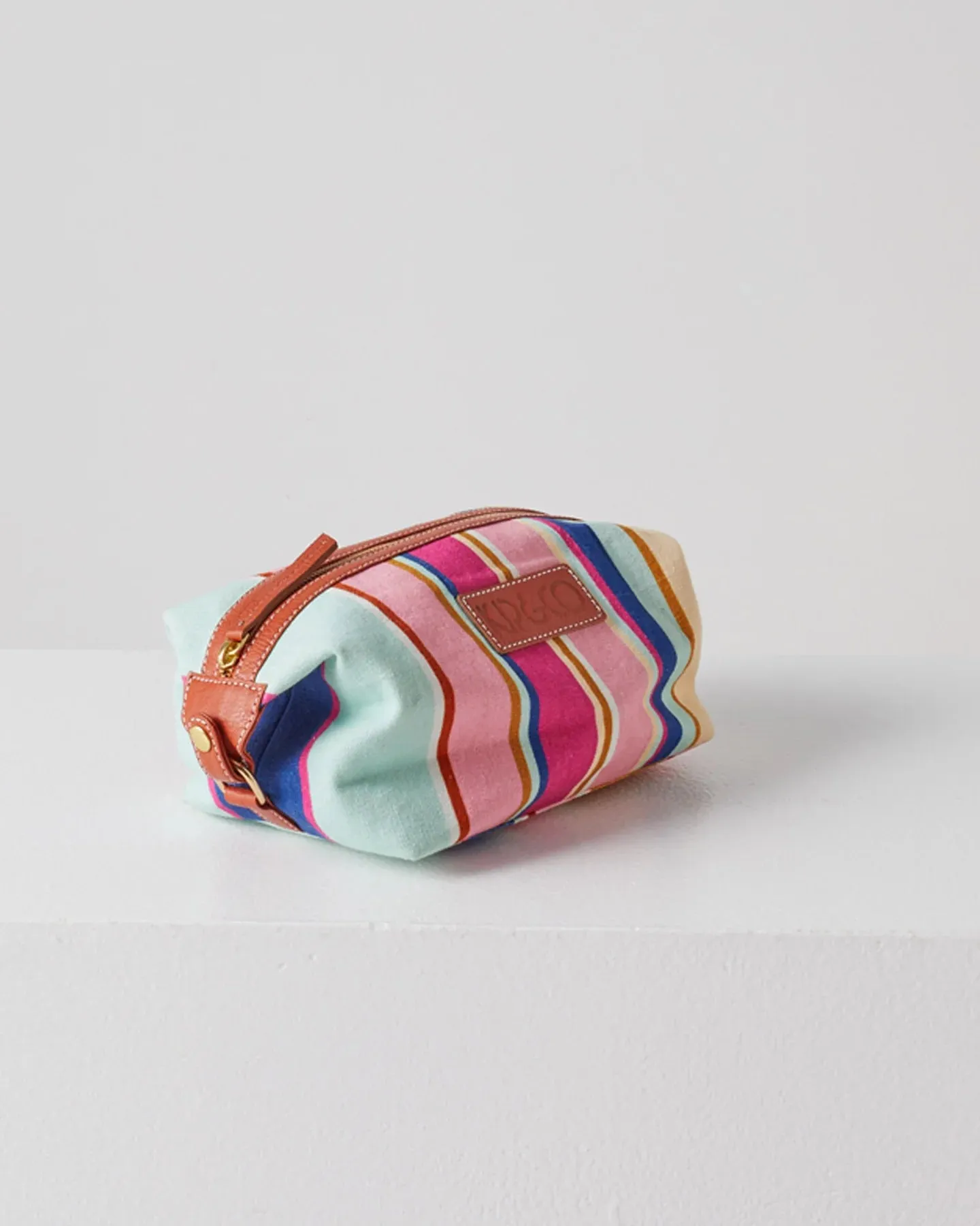 Kip & Co Jaipur Stripe Toiletry Bag