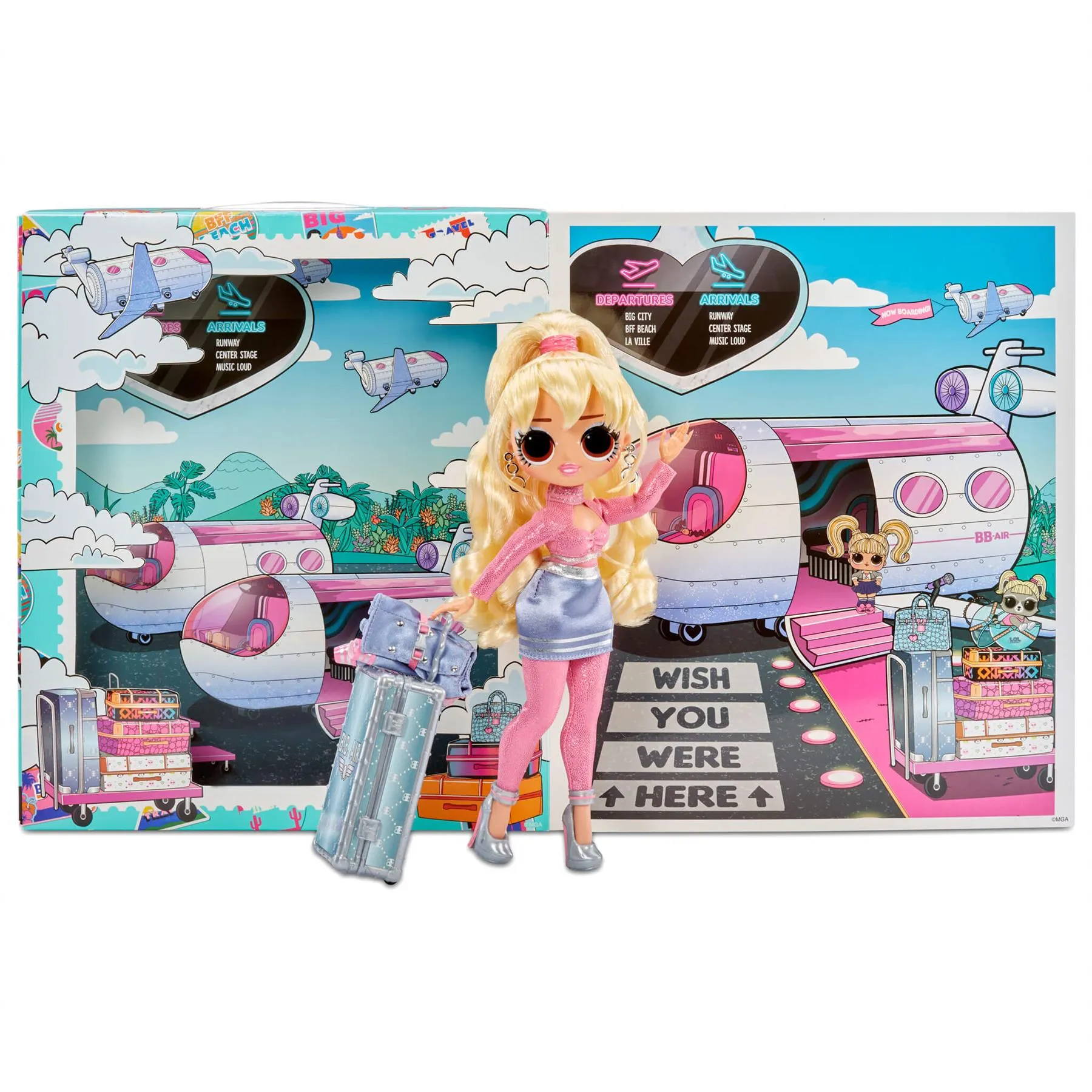 LOL Surprise OMG World Travel Fly Gurl Doll