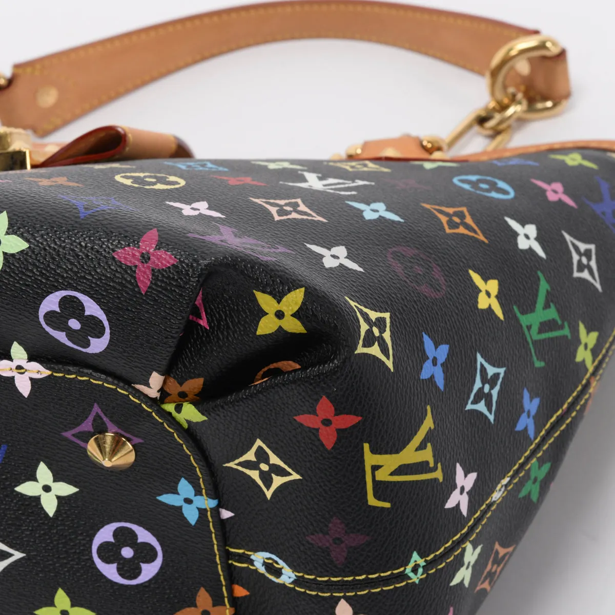 Louis Vuitton Black Monogram Multicolore Annie MM