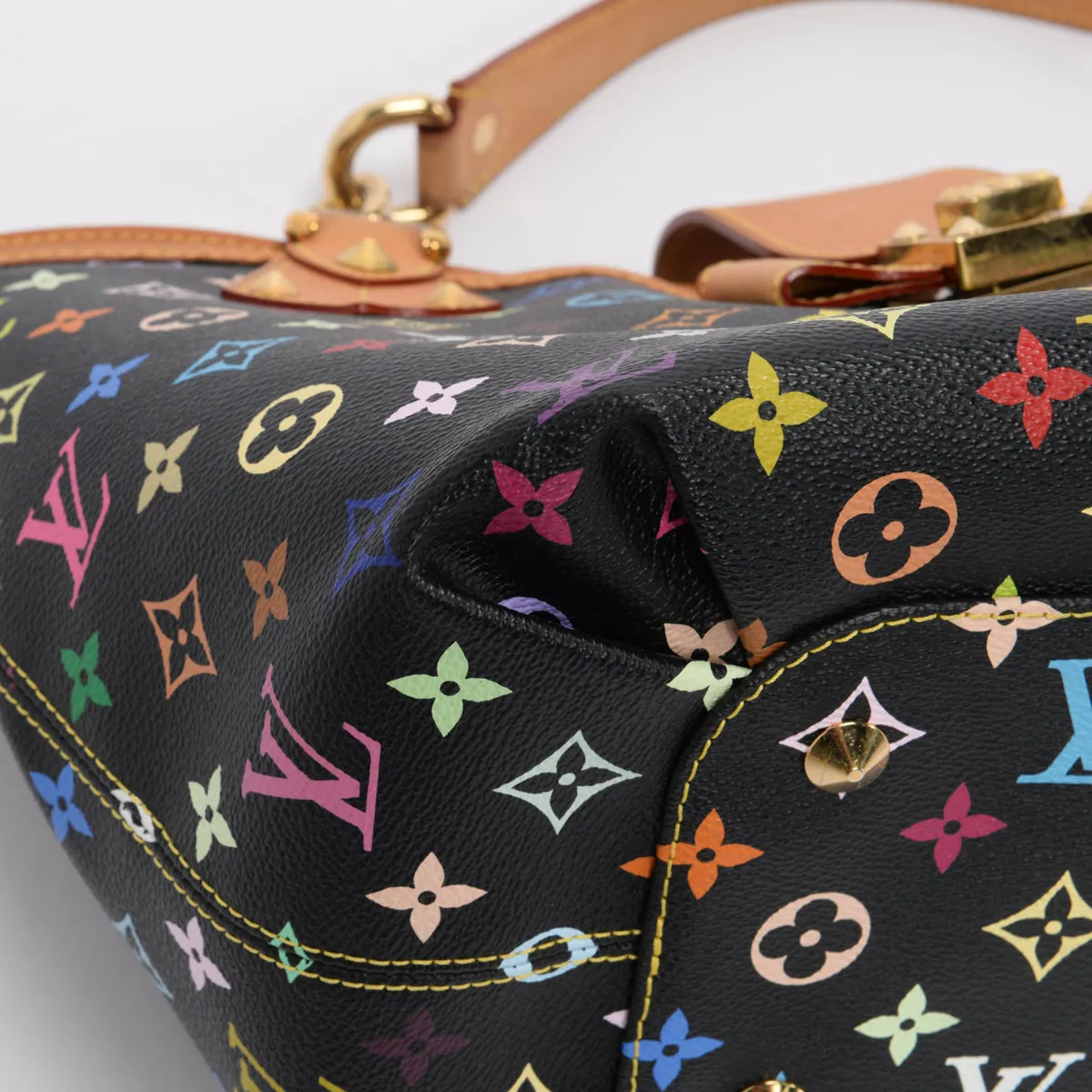 Louis Vuitton Black Monogram Multicolore Annie MM