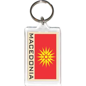 Macedonia Acrylic Key Holders