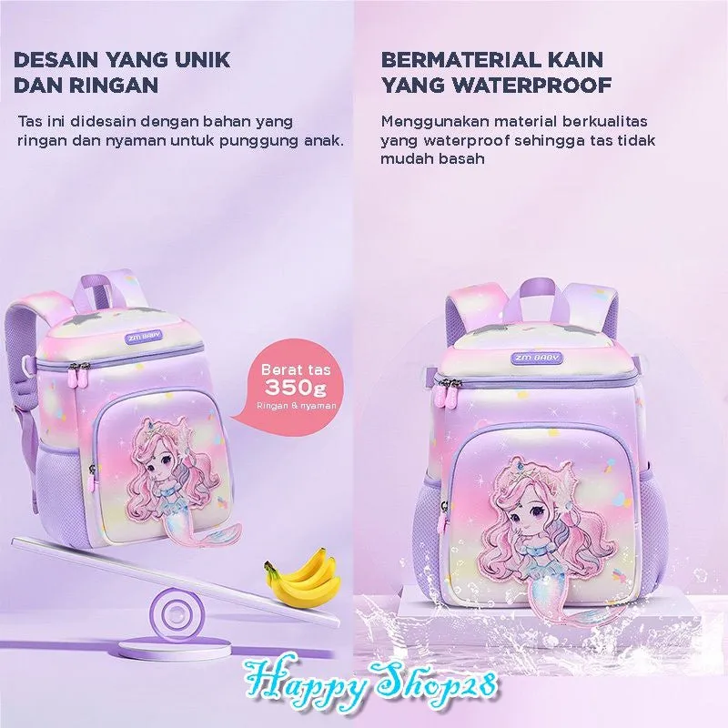 Mermaid Theme Fancy Backpacks